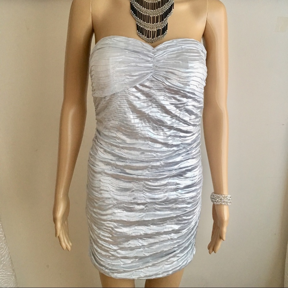 Sparkly Silvery bodycon dress